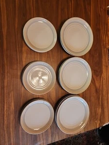 Platos de cena vintage de gres Noritake 8663 SUNSET MESA 10,25" ensalada 7,75" - Imagen 1 de 5