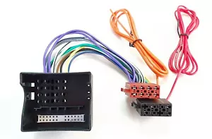 Quadlock - Iso Adaptador Enchufe para Audi Seat Skoda VW Desde 2004 Radio Cable - Imagen 1 de 4
