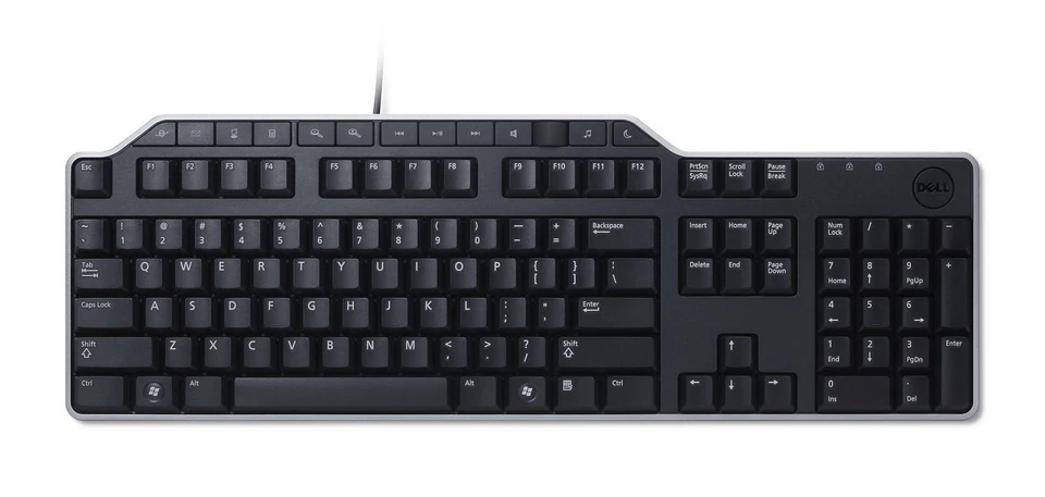 Dell KB522 Business-Multimedia-Tastatur - Schwarz, Deutsch (KB522-BK-GER)