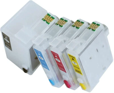 epson wf-7210 refillable ink cartridges 252xl wf-3640 epson 252 ink refill kit - Image 1 of 4