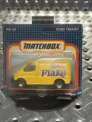 Matchbox Yellow Cadbury Flake Ford Transit Van - Mint - Image 1 of 4
