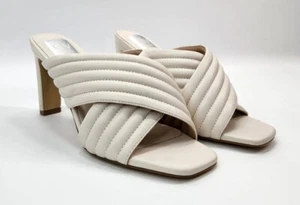 Dolce Vita Elfenbein Sirene Absatz Sandalen Schuhe 8 - Bild 1 von 7