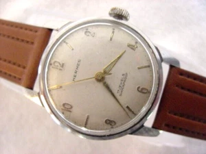 Vintage large antique Art Deco HERMES mechanical mens watch - Picture 1 of 3