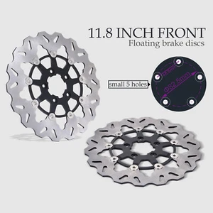 For HARLEY 11.8" Front Brake Disc Rotor Softail Touring Street glide Road King - Picture 1 of 6