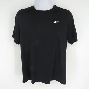 Camiseta negra activa Reebok Speedwick Tech Style para hombre grande nueva con etiquetas - Imagen 1 de 4