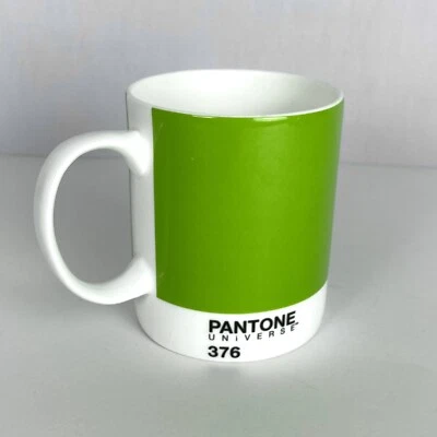 Taza de café Pantone Universe 376 Green Bone China Whitbread Wilkinson Foto 1 de 4
