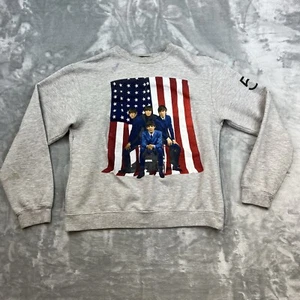 The Beatles 50 Year Anniversary Sweatshirt Gr. Small grau fleckig - Bild 1 von 14