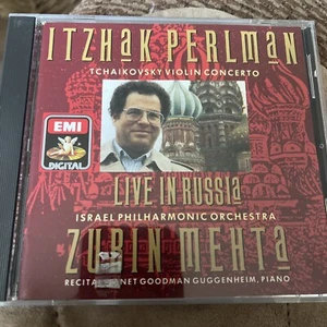 Itzhak Perlman – Tchaikovsky: Violin Concerto – Live in Russia (CD) - Imagen 1 de 2