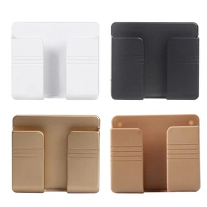 Wall Mounted Mobile Phone Charging Organizer Storage Box Holder Stand Racks - Zdjęcie 1 z 21