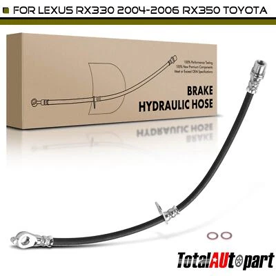 Manguera hidráulica de freno para Toyota Highlander 2005-2007 Lexus RX330 RX350 delantera izquierda Foto 1 de 4
