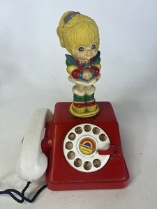 Juguete Teléfono Brite Arco Iris Raro De Colección Años 80 Rotary Nostalgia Clásico - Imagen 1 de 6