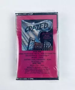 Crazed An All Out Metal Assault Cassette Tape *NEW* Rush DIO Quiet Riot Scorpion - Picture 1 of 5