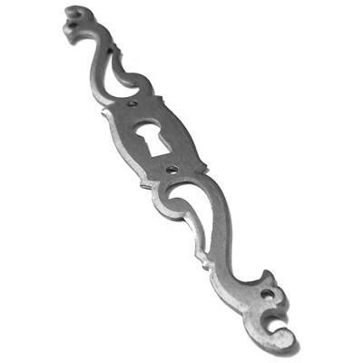 1x targhette antiche chiavi metallo acciaio argento vintage antica portachiave - Immagine 1 di 4