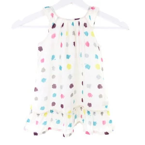BURBERRY Kleid Tupfen Baby Mädchen Ivory Gr. 18 M EU 86 - Bild 1 von 3