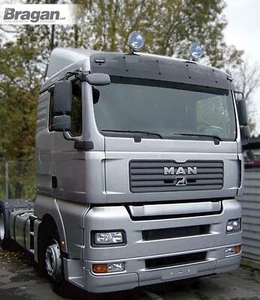 Sunvisor For MAN TGA XL Cab UV Deflector Sunshield Smoke Tinted Acrylic Shade - Picture 1 of 2