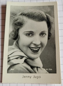 Actress JENNY JUGO | Portrait Photo - Trading Card #4033