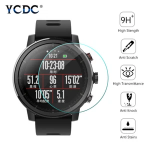Tempered Glass Smart Protector HD 23-46mm Screen Watch For Ticwatch 2/S/E/Pro - Picture 1 of 36