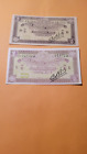 Macau / china 2 notes one is Xf and other Vf/Xf