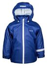 KAMIK Toddle Size 3 Waterproof Repellent Hooded Rain Jacket NWT $45 Navy Blue