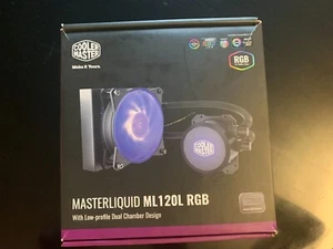 Cooler Master Liquid Cooler ML120 RGB Excellent Condition-For AMD and Intel - Picture 1 of 6