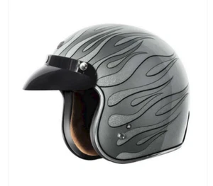 NEW Torc T-50 Retro Blaze 3/4 Open Face Motorcylce Street Helmet Size Large - Picture 1 of 5