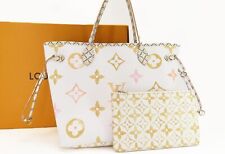Louis Vuitton Monogram Giant LV by the Pool Neverfull MM Tote Bag Beige M22978