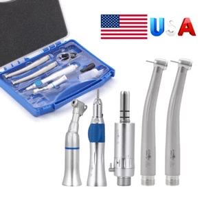 Kit de pieza de mano dental PANA AIR pulsador de alta y baja velocidad motor de 2 orificios - Imagen 1 de 19