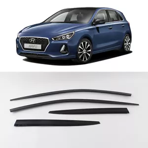 Smoke Window Visor Vent For 2018 Hyundai Elantra GT i30 PD - Foto 1 di 6