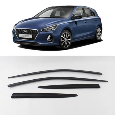Smoke Window Visor Vent For 2018 Hyundai Elantra GT i30 PD - Image 1 of 4