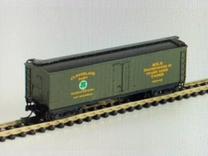 Roundhouse #84620 H0 40ft Cloverland wood express reefer #102 *NIB* excellent - Picture 1 of 5