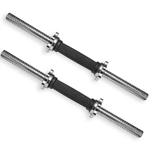 A2ZCARE 18" Gewinde Hantel Gummigriffe mit Sternkragen - passend für 1" Gewicht  - Bild 1 von 7