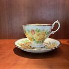 Vintage Royal Albert Yellow Tea Rose Teacup and Saucer English Bone China