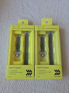 Lot Of 2 NIB All in Motion Apple Watch Band 42/44/45mm - Picture 1 of 3