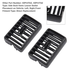 2PCS Side Dash Vents Louver Outlet Driver Passenger For Jeep Wrangler TJ 97-06U1 - Picture 1 of 14