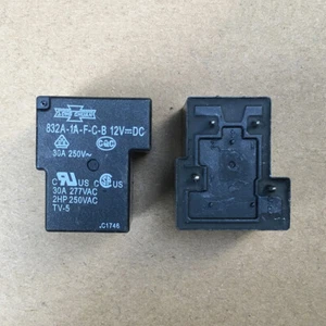 1Pc SONG CHUAN 832A-1A-F-C-B 12VDC Power Relay 30A 277VAC 4Pin NEW - Picture 1 of 1