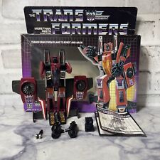 Transformers G1 Thrust Action Figure with Box Hasbro 1985