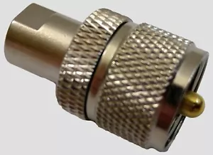 Adaptador de antena de radio Workman 40-8009 FME macho a UHF / PL259 macho CB / HAM - Imagen 1 de 4