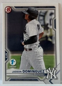 2021 Bowman 1st Edition #BFE-13 Jasson Dominguez M17 - Bild 1 von 1