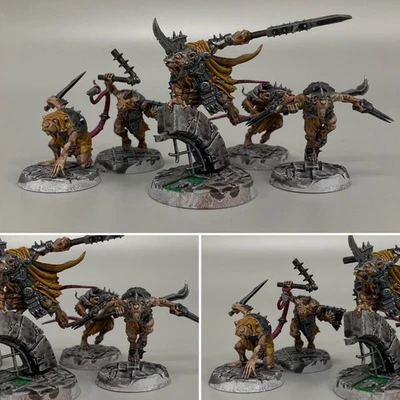SPITECLAW'S SWARM SKAVEN WARBAND WARHAMMER AGE OF SIGMAR AOS UNDERWORLDS RATMEN - Image 1 of 4