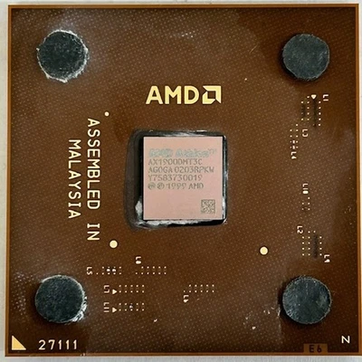 AMD Athlon XP 1900+ AX1900DMT3C 1.6GHz Socket 462 / Socket A Processor - Vintage - Image 1 of 4