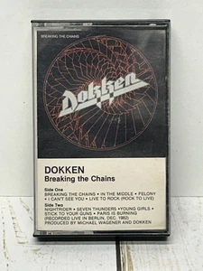 Dokken - Breakin' The Chains (Cassette, 1981, Heavy Metal, Hard Rock, Elektra) - Picture 1 of 10