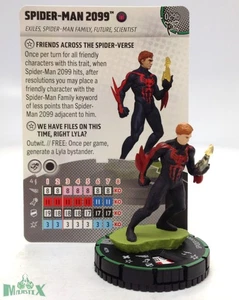 Heroclix Spider-Verse set Spider-Man 2099 #029b Prime figure w/card! - Picture 1 of 1