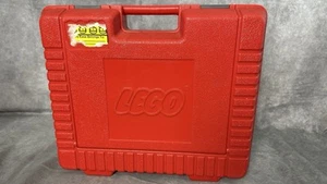 LEGO Storage Carry Case Vintage 1985 Red Hard Body 13"x9.5" CASE ONLY NO BRICKS - Picture 1 of 7