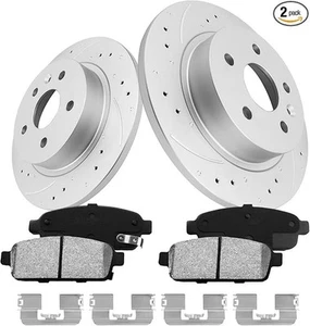 Anpulsero Brake Pads And Rotors Kit Compatable With 2011-15 Chevrolet Cruze - Picture 1 of 9