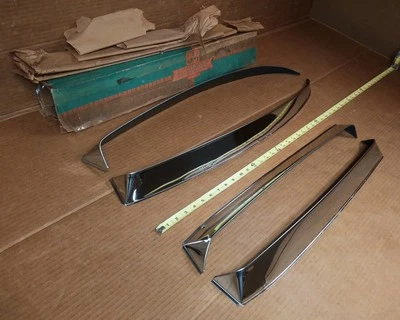 NOS 50 51 maybe 52 Buick 2-door Jetback sedan Ventshade accessory set 50 Olds 98 - Image 1 of 4