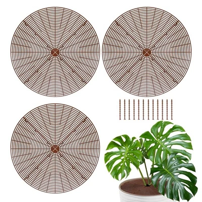 3 protectores de cubierta de rejilla para macetas de animales - 20,8" de diámetro cortable Flower Po... Foto 1 de 4