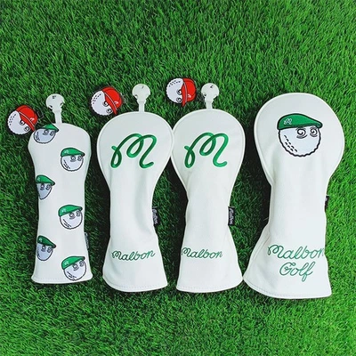 New Malbon Bucket Hat Golf Club Cover Wood Club Cover Head Cover 135UT