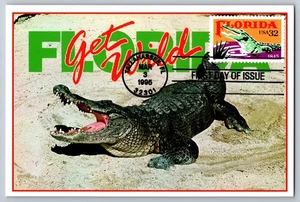 #2950 Florida FDC Maxi Card - Picture 1 of 2