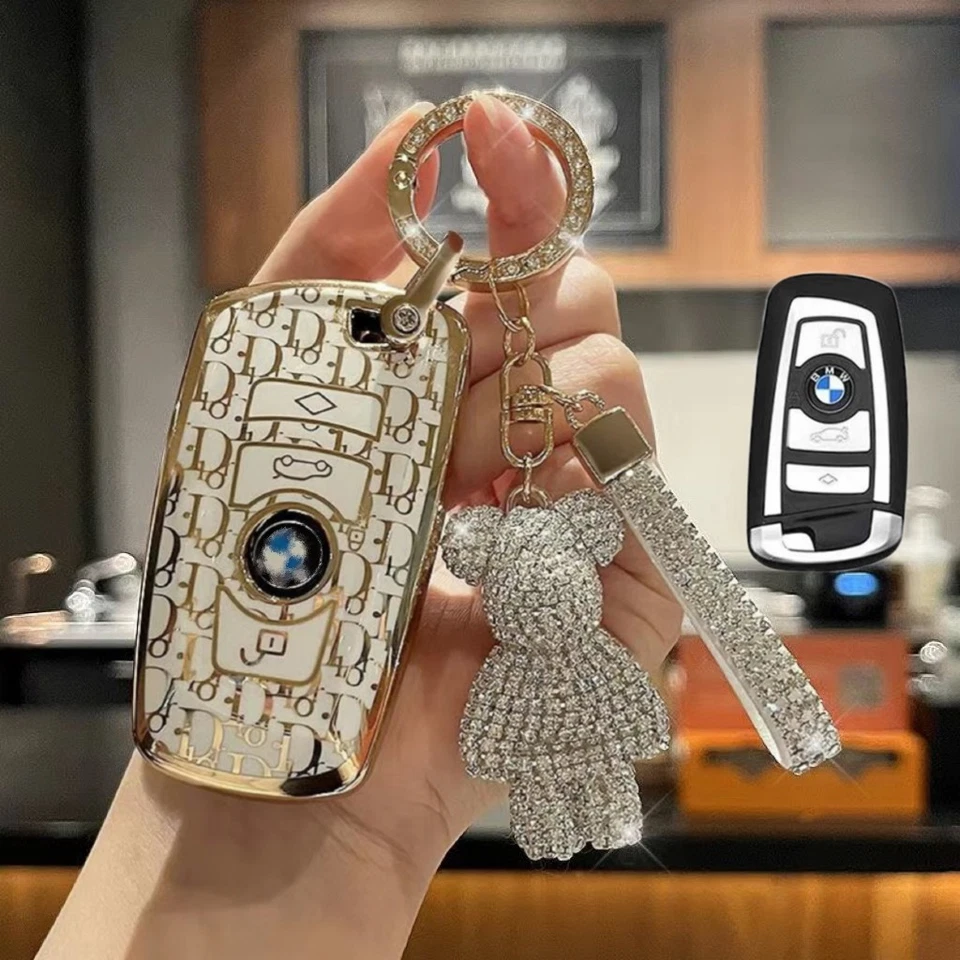 Funda Llavero para BMW 1 2 3 4 Series 228 230 640i Carcasa con Soporte Foto 1 de 3