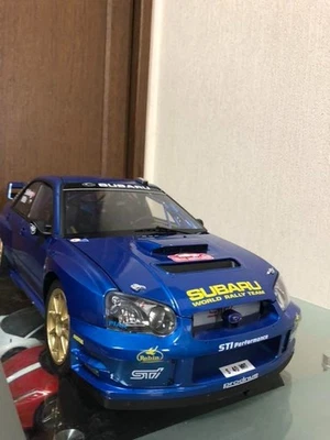 DeAgostini Hachette 1/8 Metal Body Subaru Impreza Complete Finished Used Japan - Image 1 of 4
